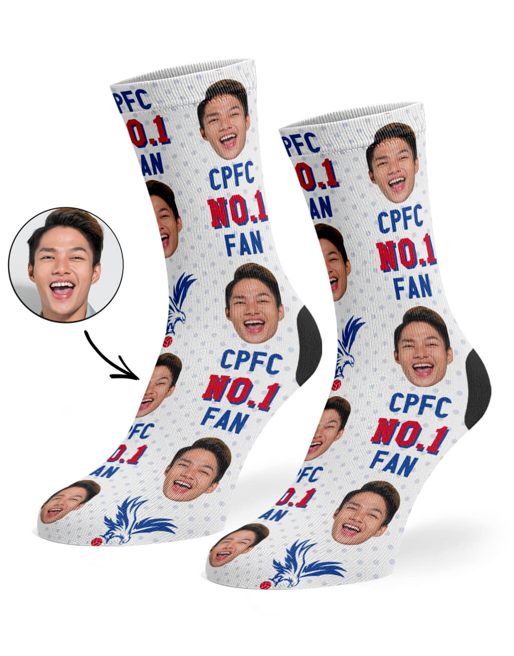 Crystal Palace No.1 Fan Socks