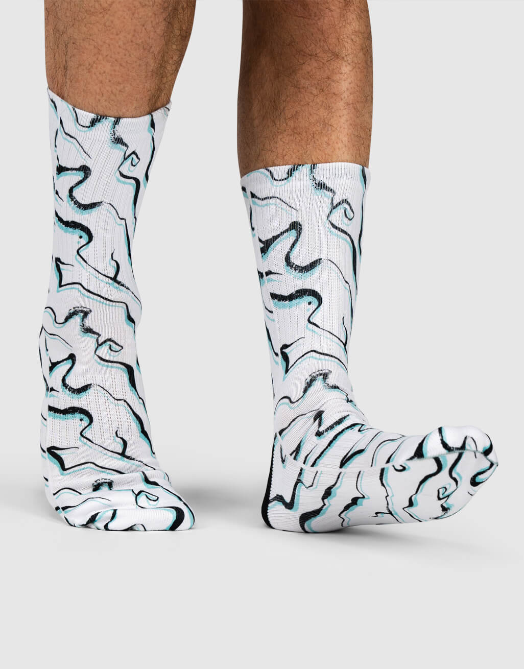 Marble Abstract Socks