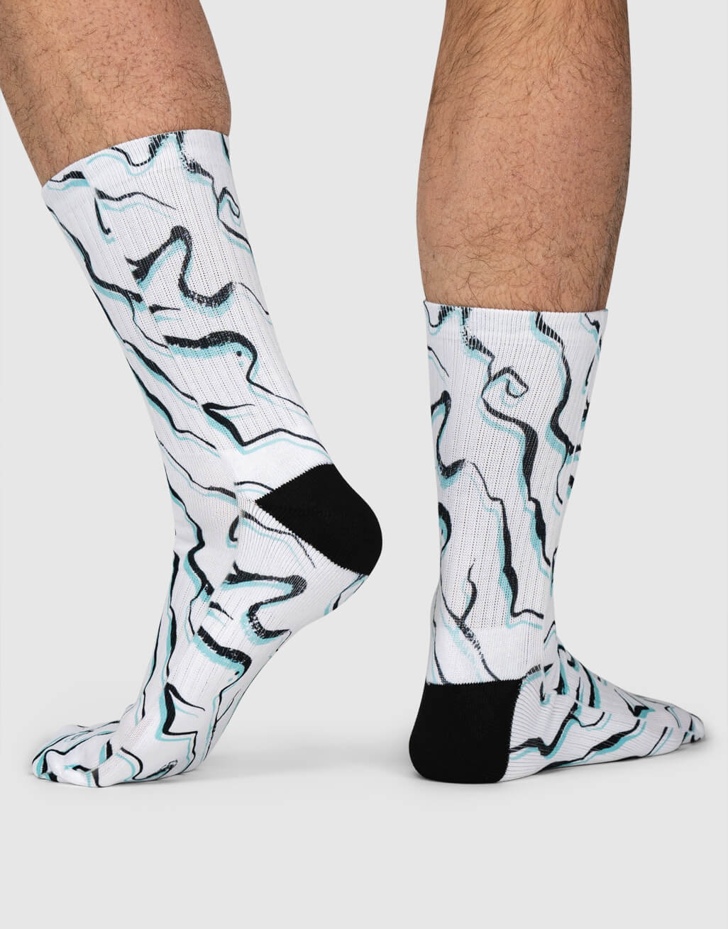 Marble Abstract Socks