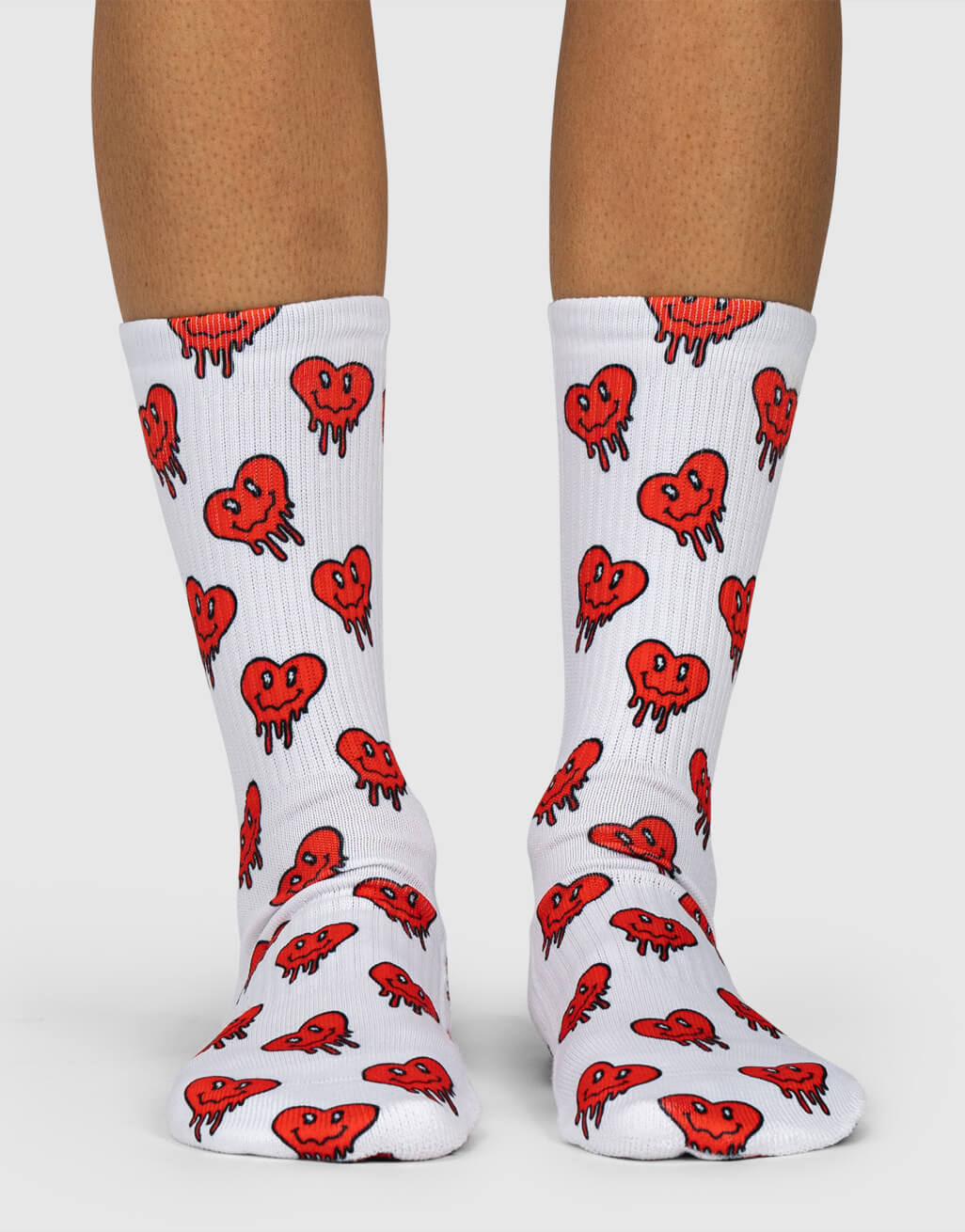 Melting Heart Socks