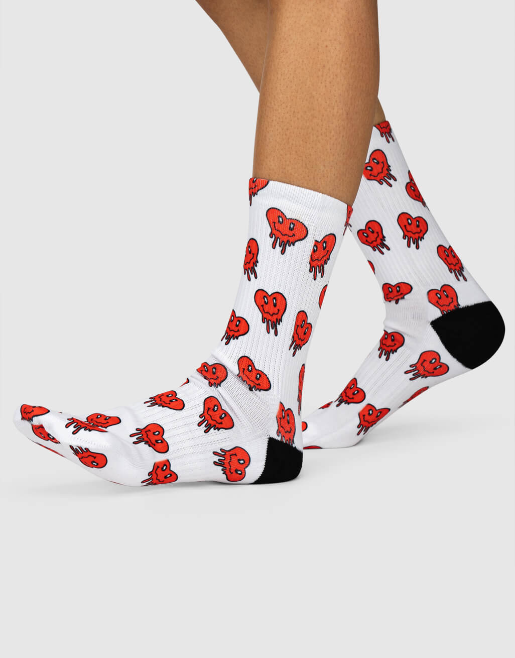 Melting Heart Socks