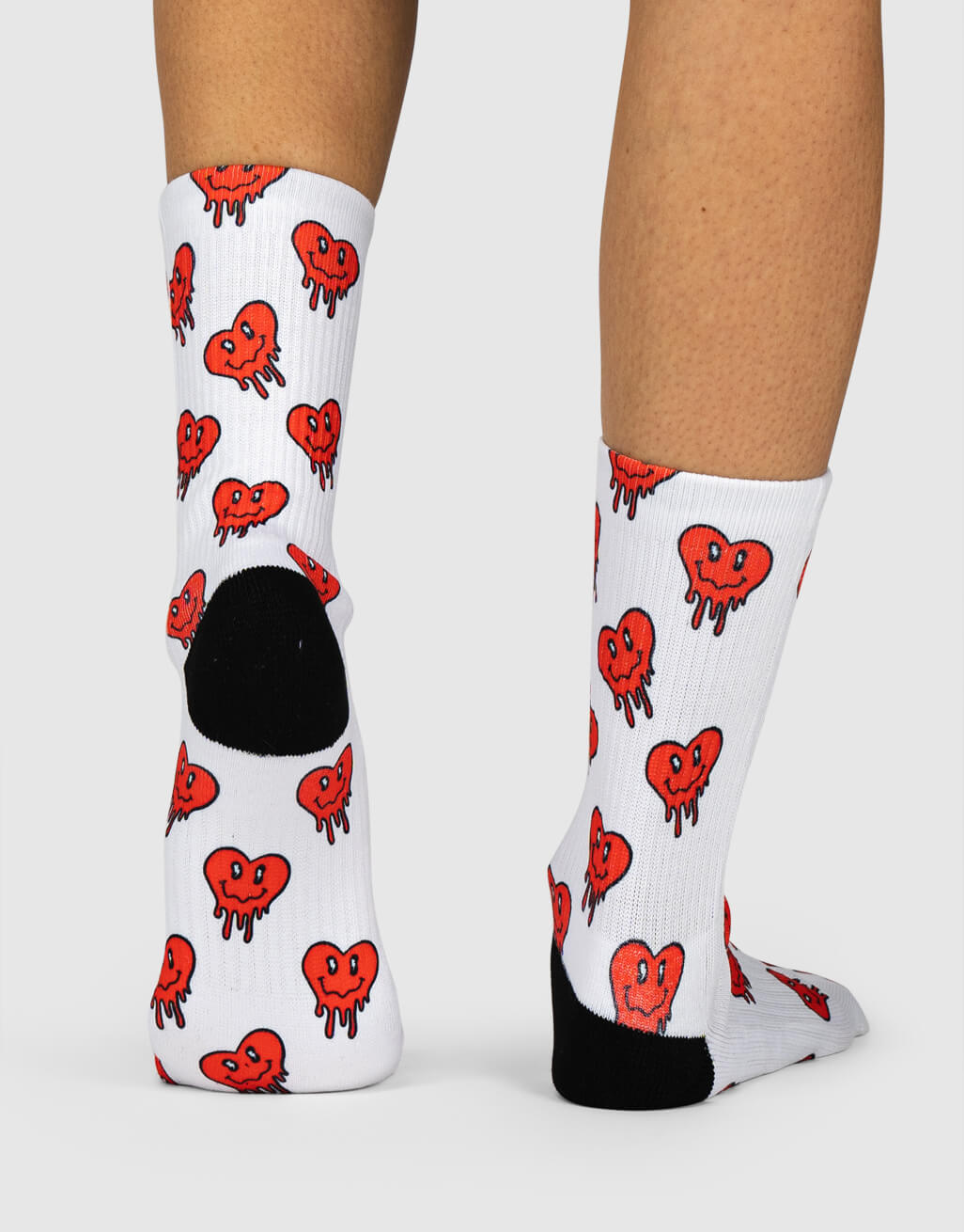 Melting Heart Socks