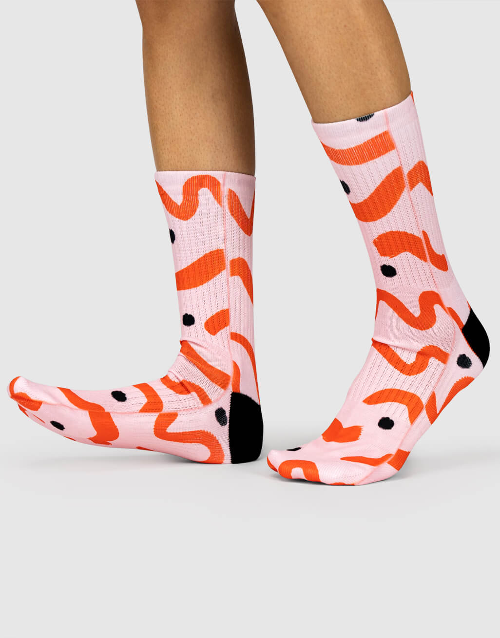 Paint Squiggle Socks