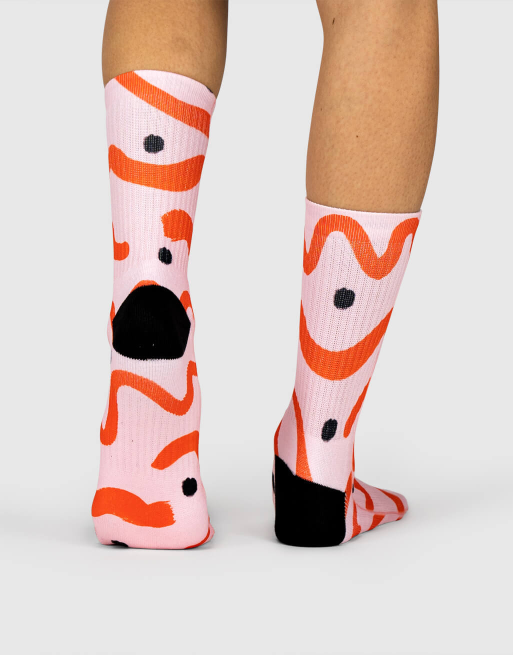 Paint Squiggle Socks