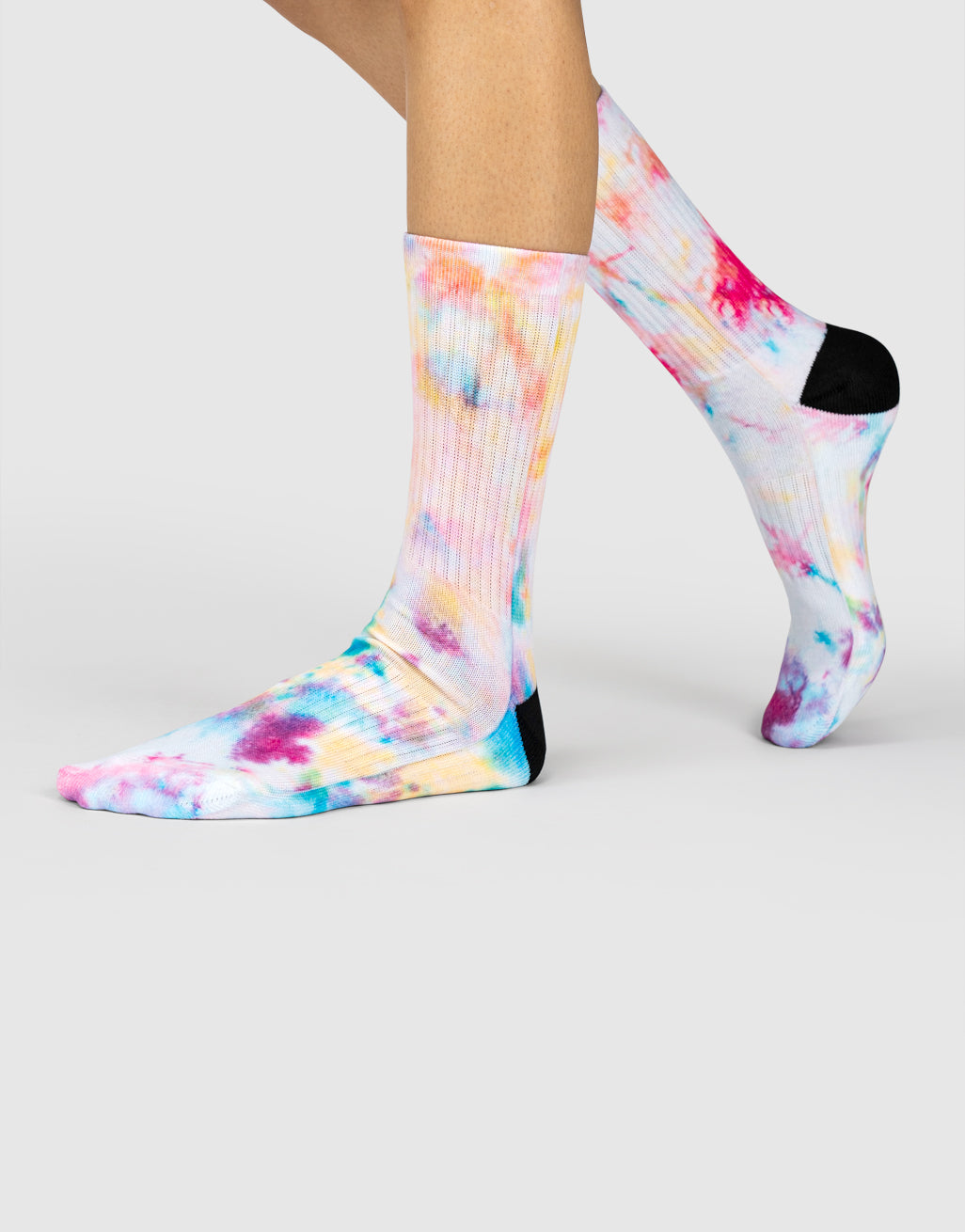 Multi Tie Dye Socks