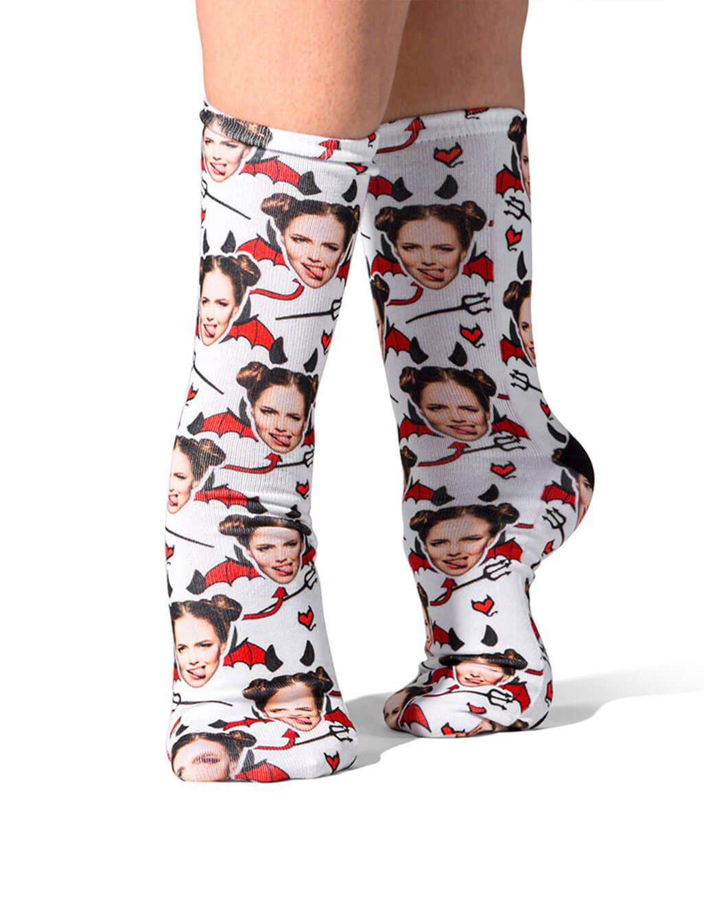 Devil Face Socks