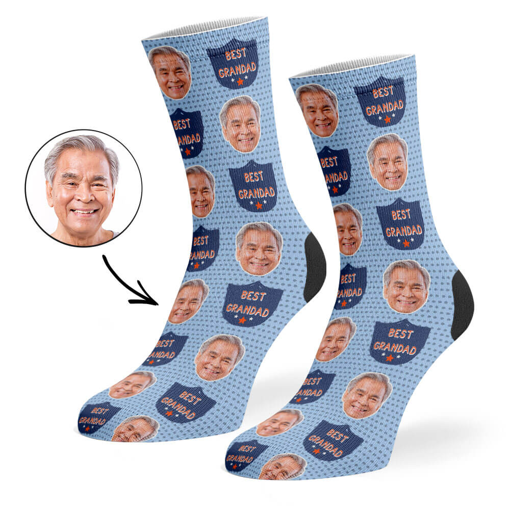 Personalised Best Grandad Socks