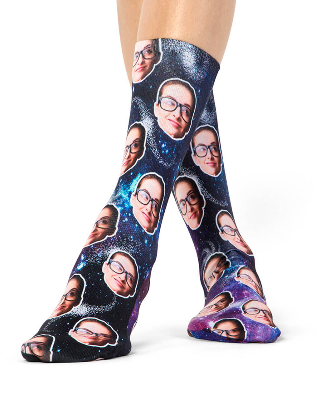 Face Galaxy Socks