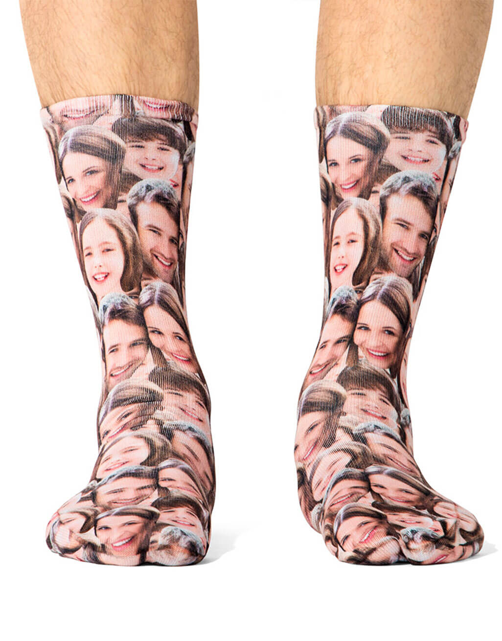 Personalised Family Face Mash Up Socks