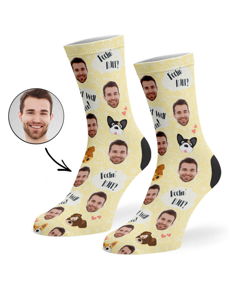 Personalised Feelin' Ruff? Socks