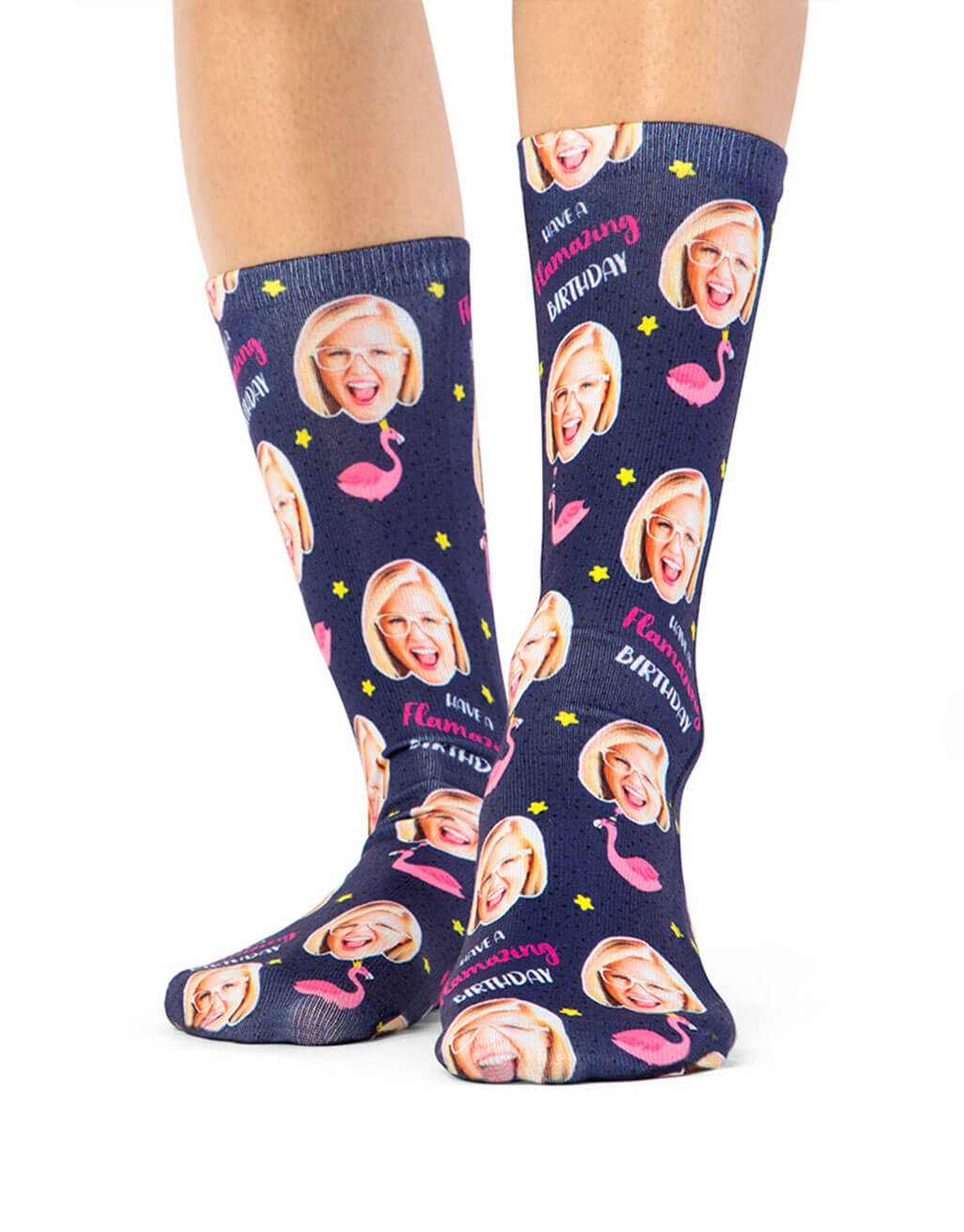 Flamazing Birthday Socks