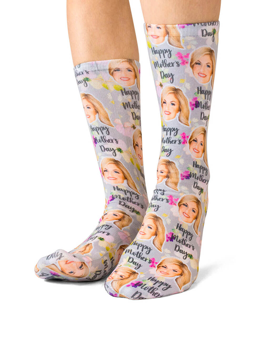 Mother's Day Floral Socks