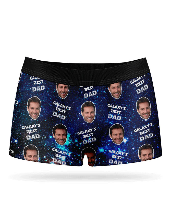 Galaxy's Best Dad Boxer Shorts