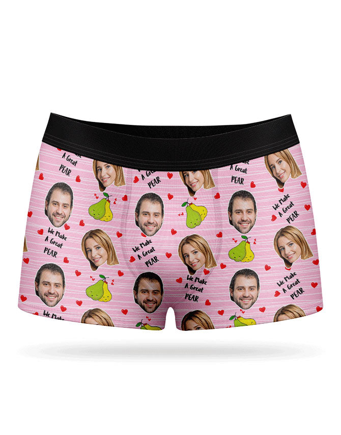 Your Photo On Great Pear Boxers