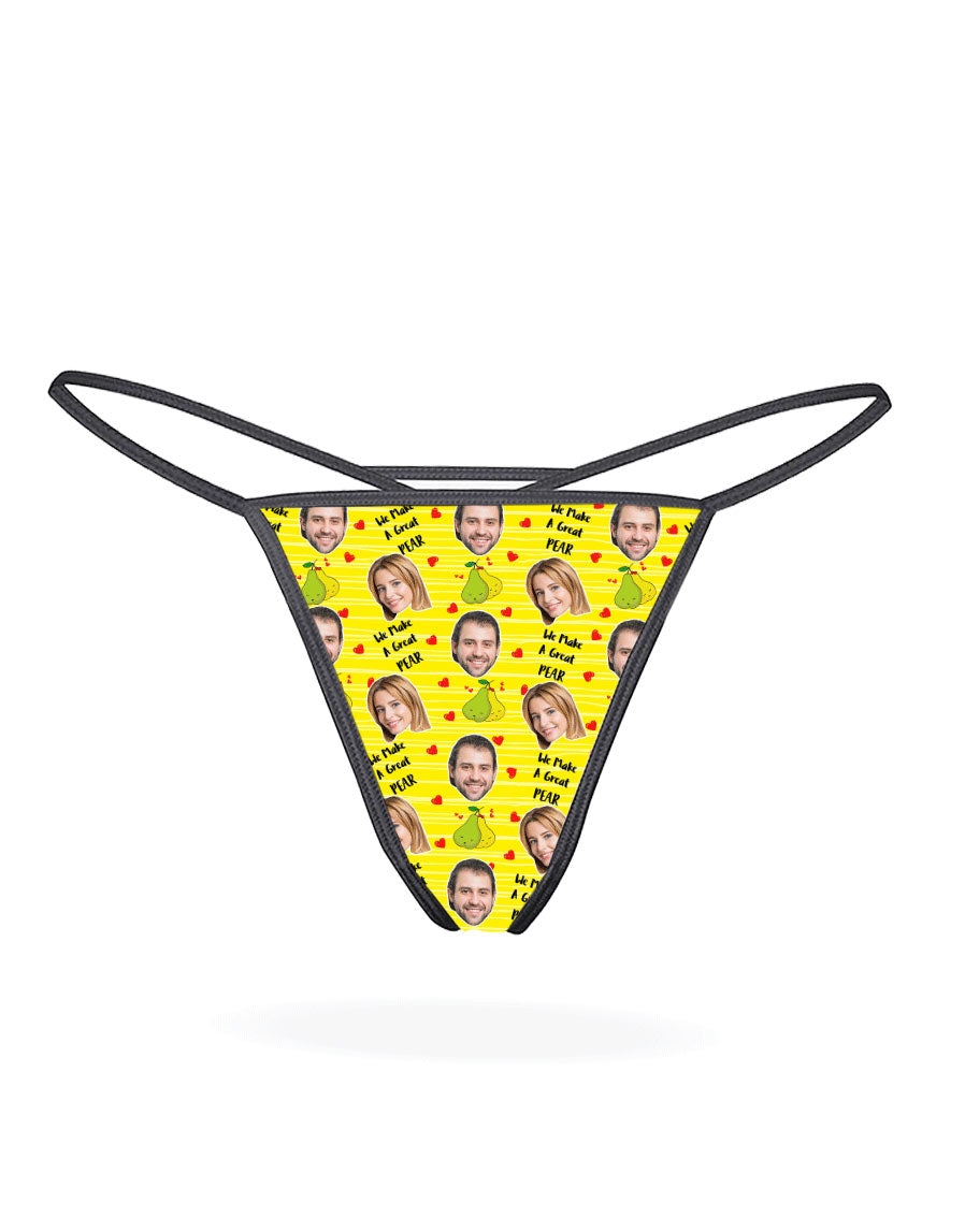 Yellow Great Pear Thong