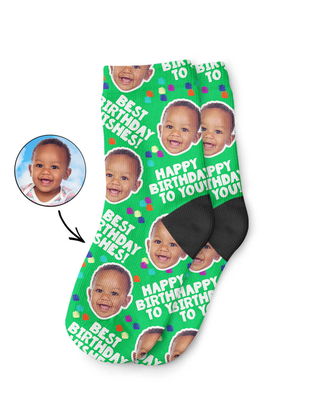 Birthday Party Kids Socks