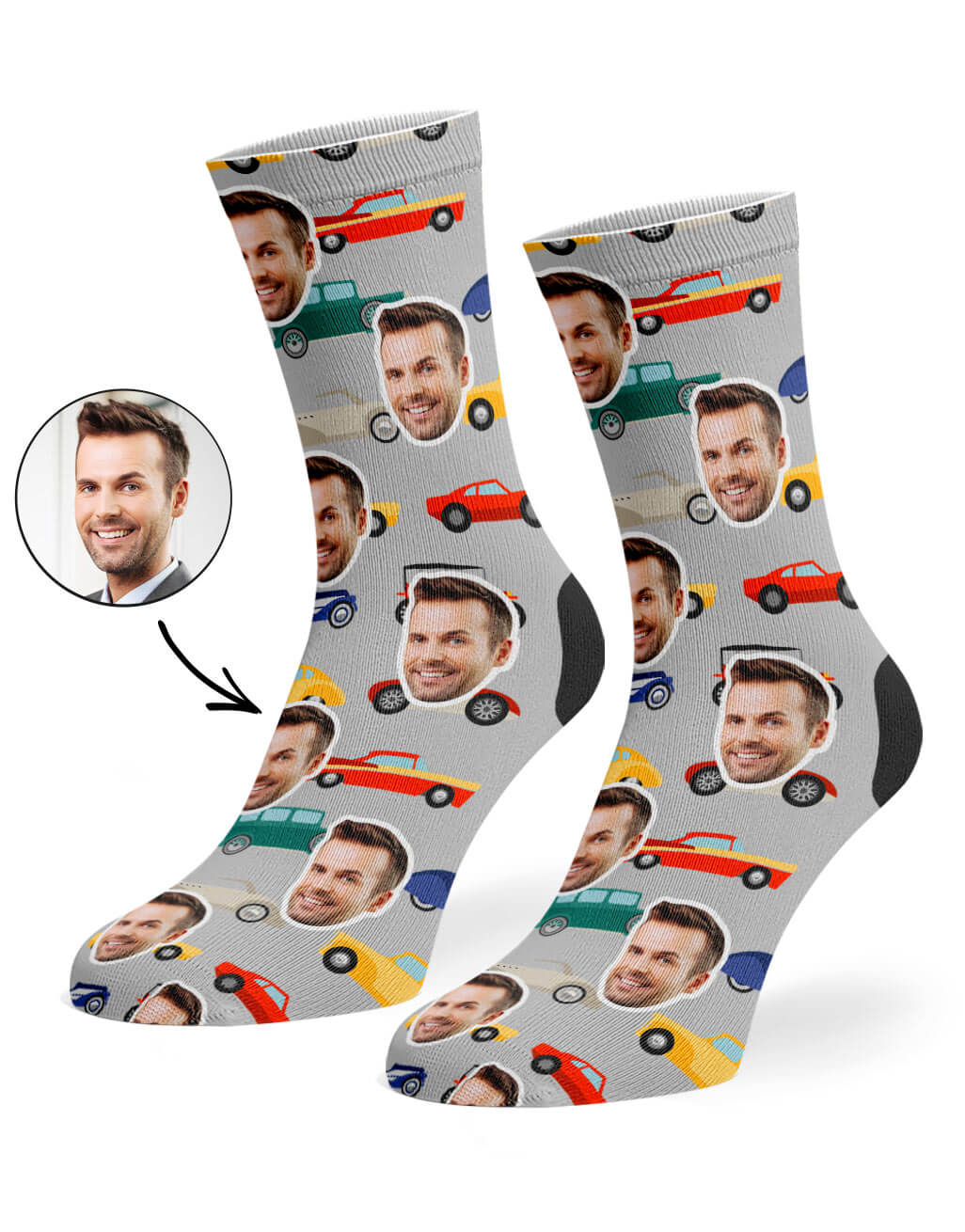 Car Face Socks