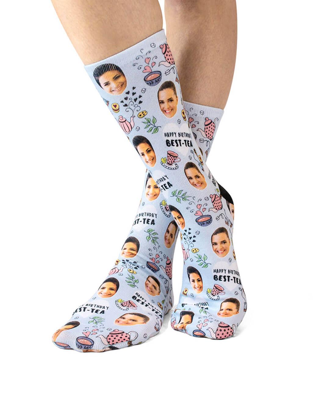 Happy Birthday Best-Tea Socks