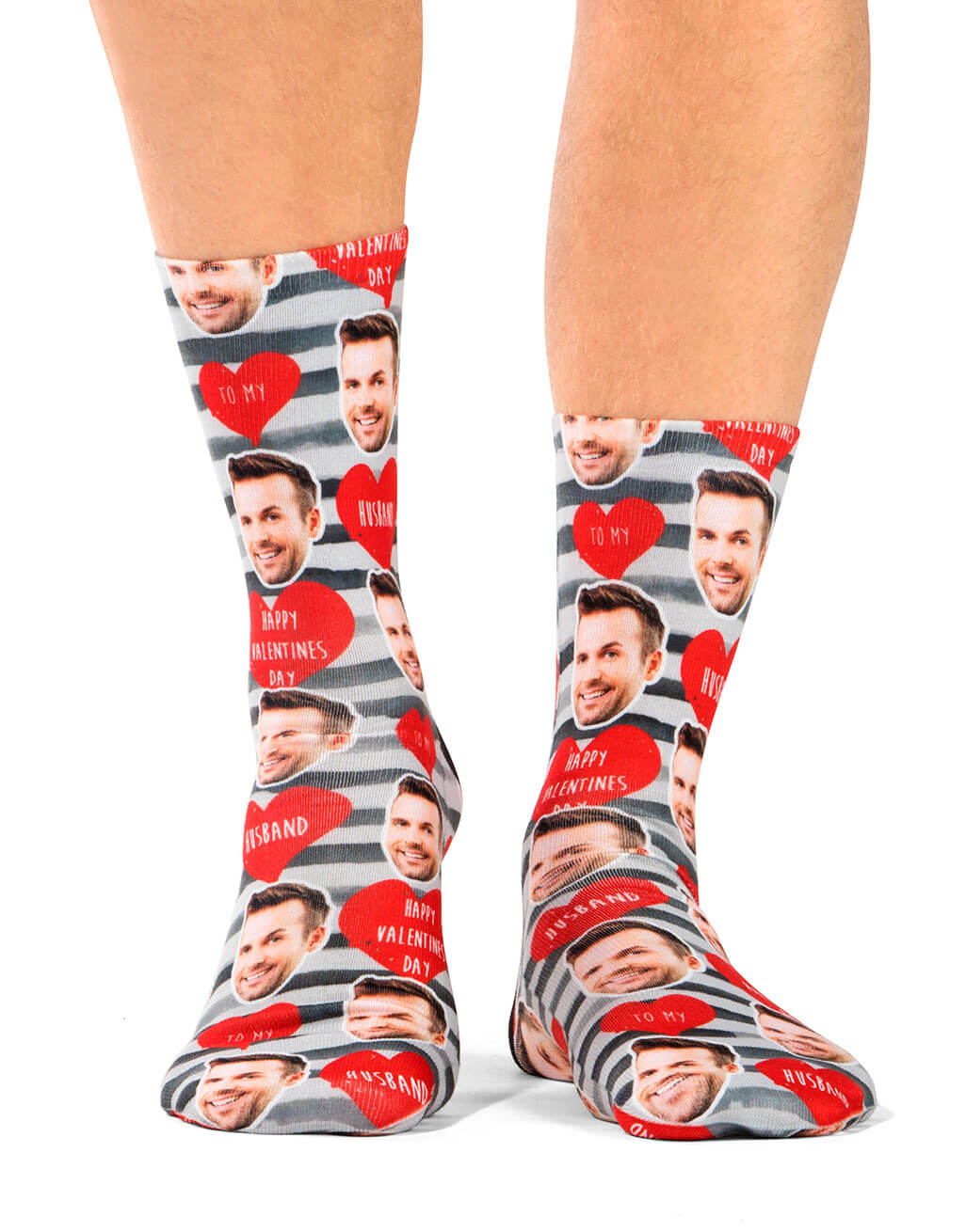 Valentines Husband Socks | Personalised Valentines Socks – Super Socks