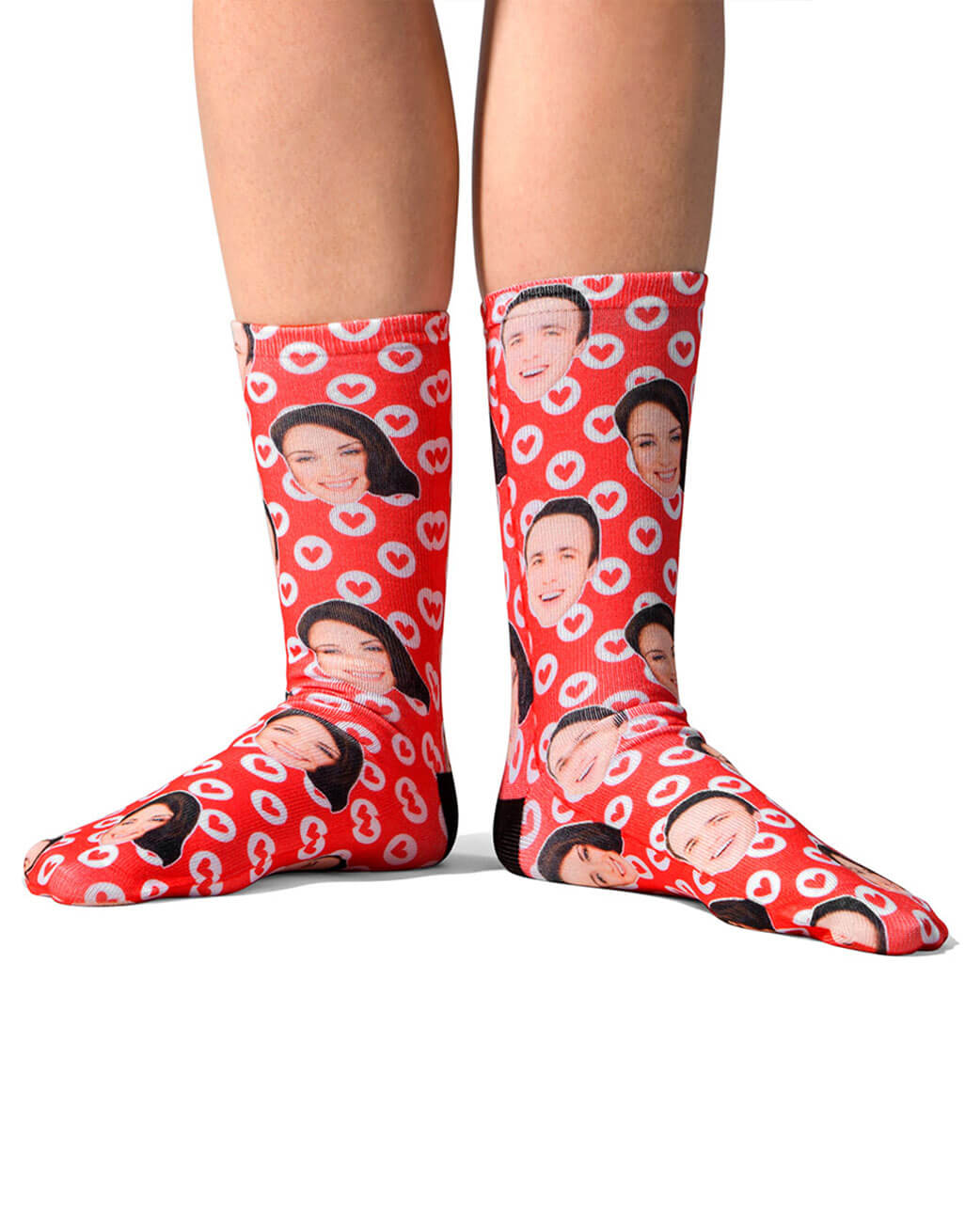 Circle Hearts Socks