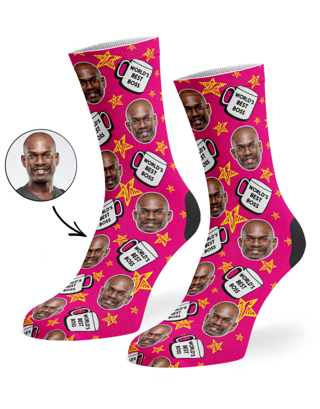 Funny World's Best Boss Gift Socks