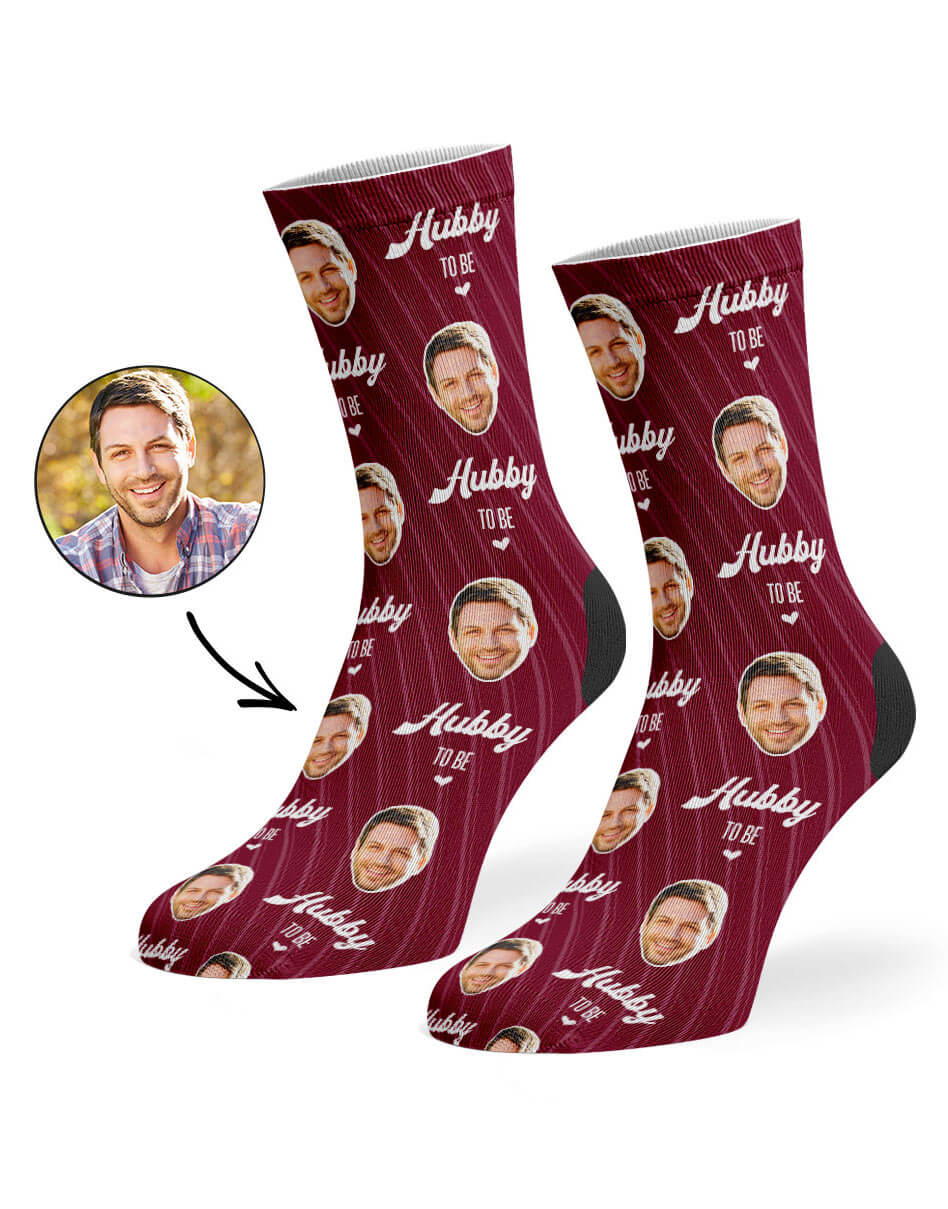 Custom Hubby To Be Socks