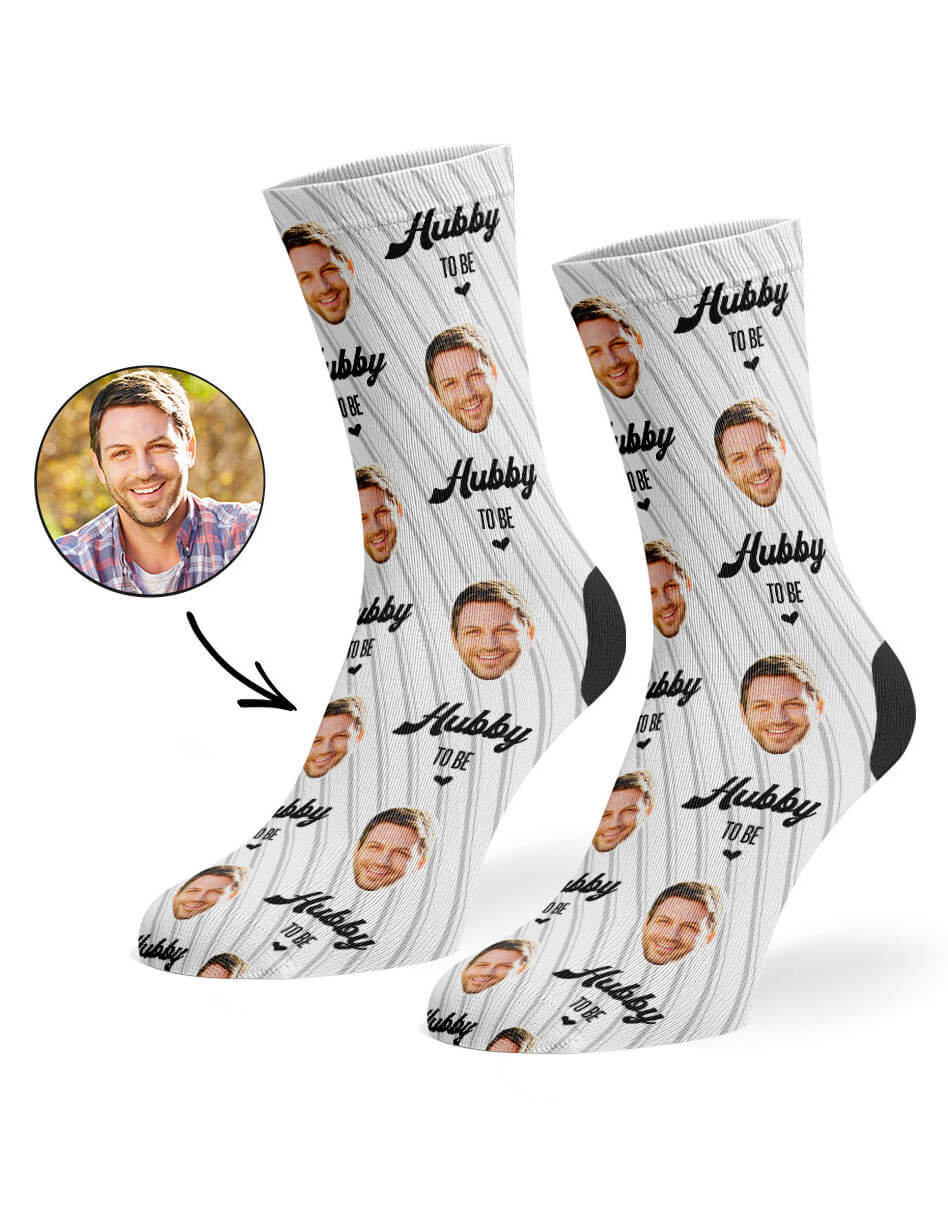 Personalised Hubby To Be Socks