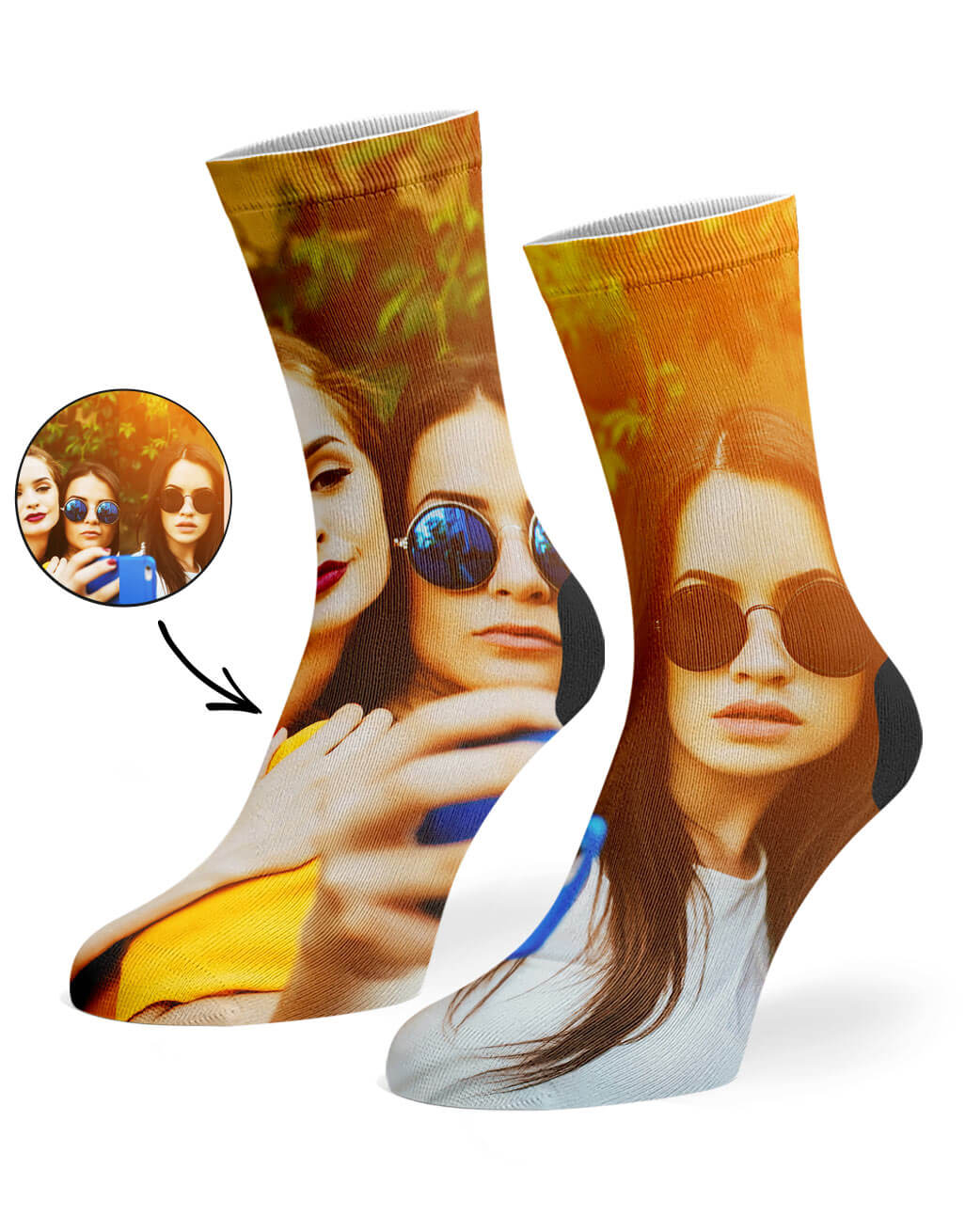 Instagram Photo Socks