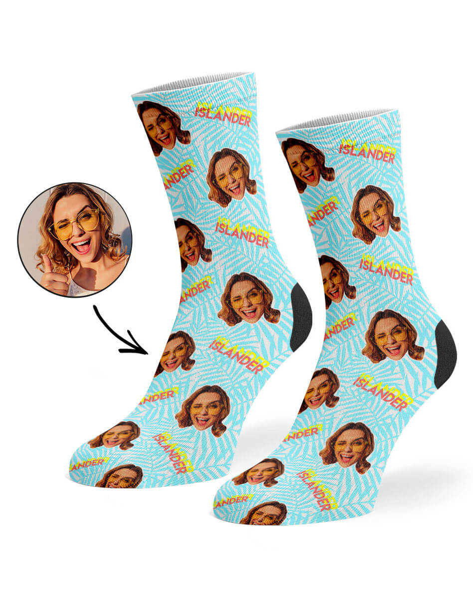 Islander Face Socks