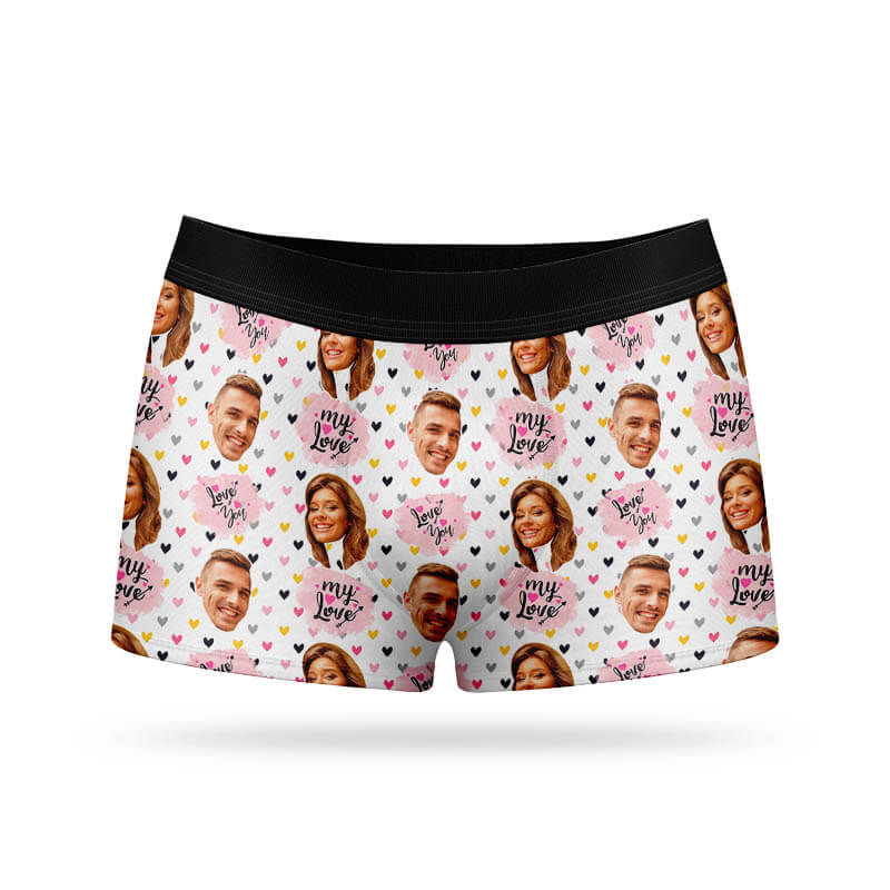 Personalised My Love Boxers