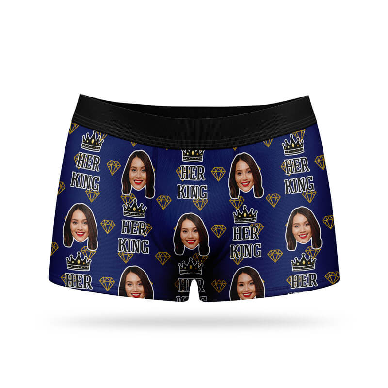 Her King Photo Boxers