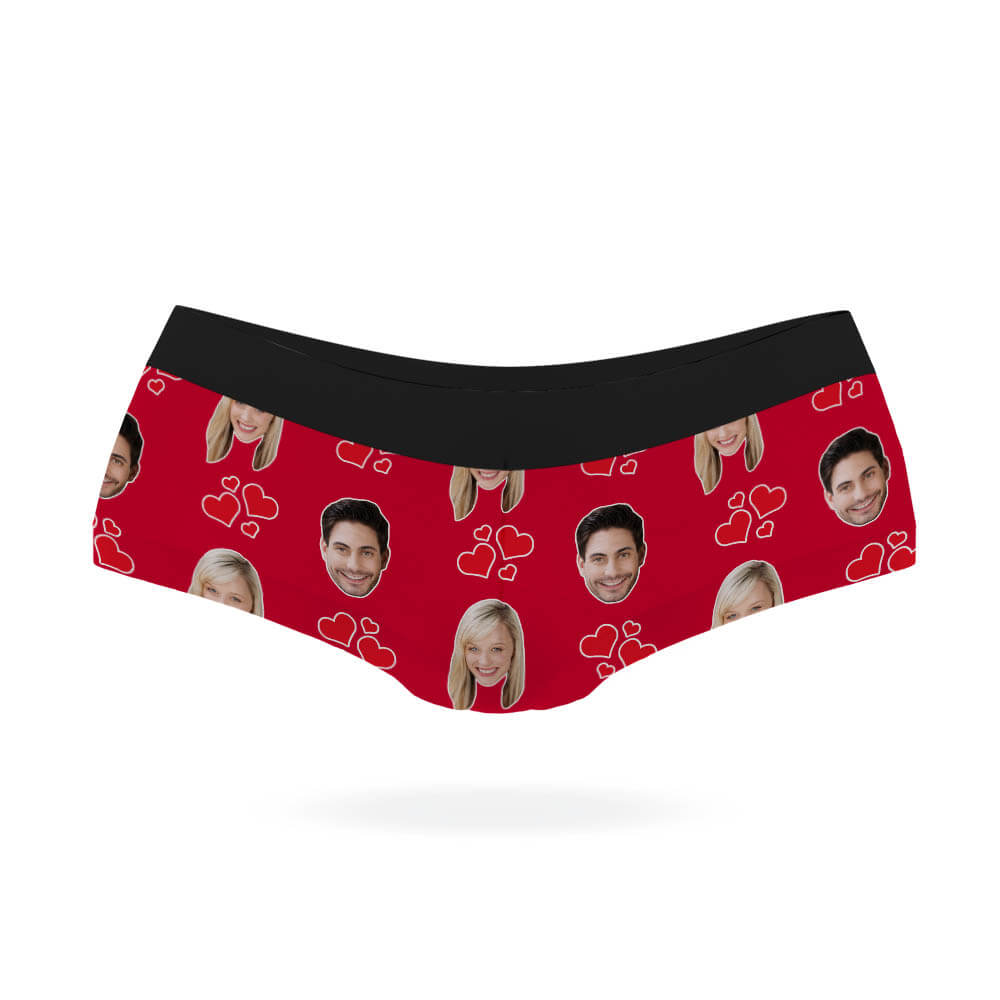 Custom Photos On My Valentine Knickers