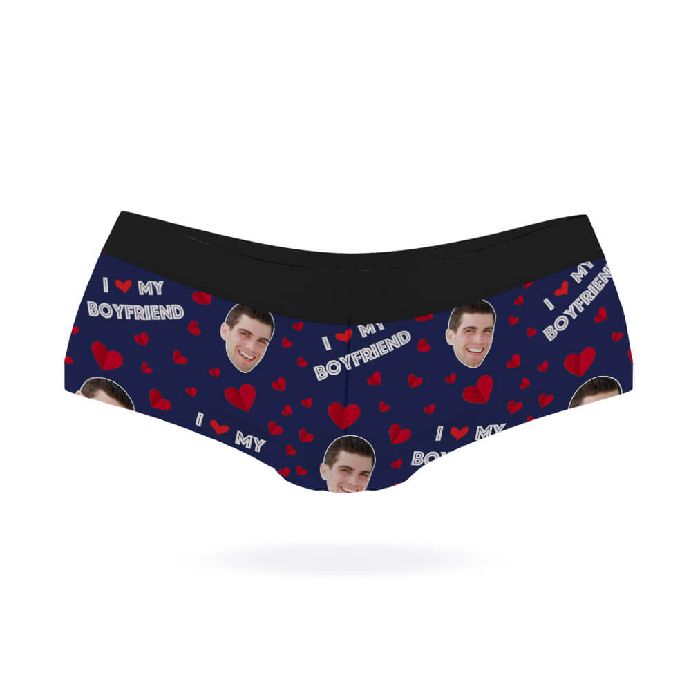 Custom I Love My Boyfriend Knickers