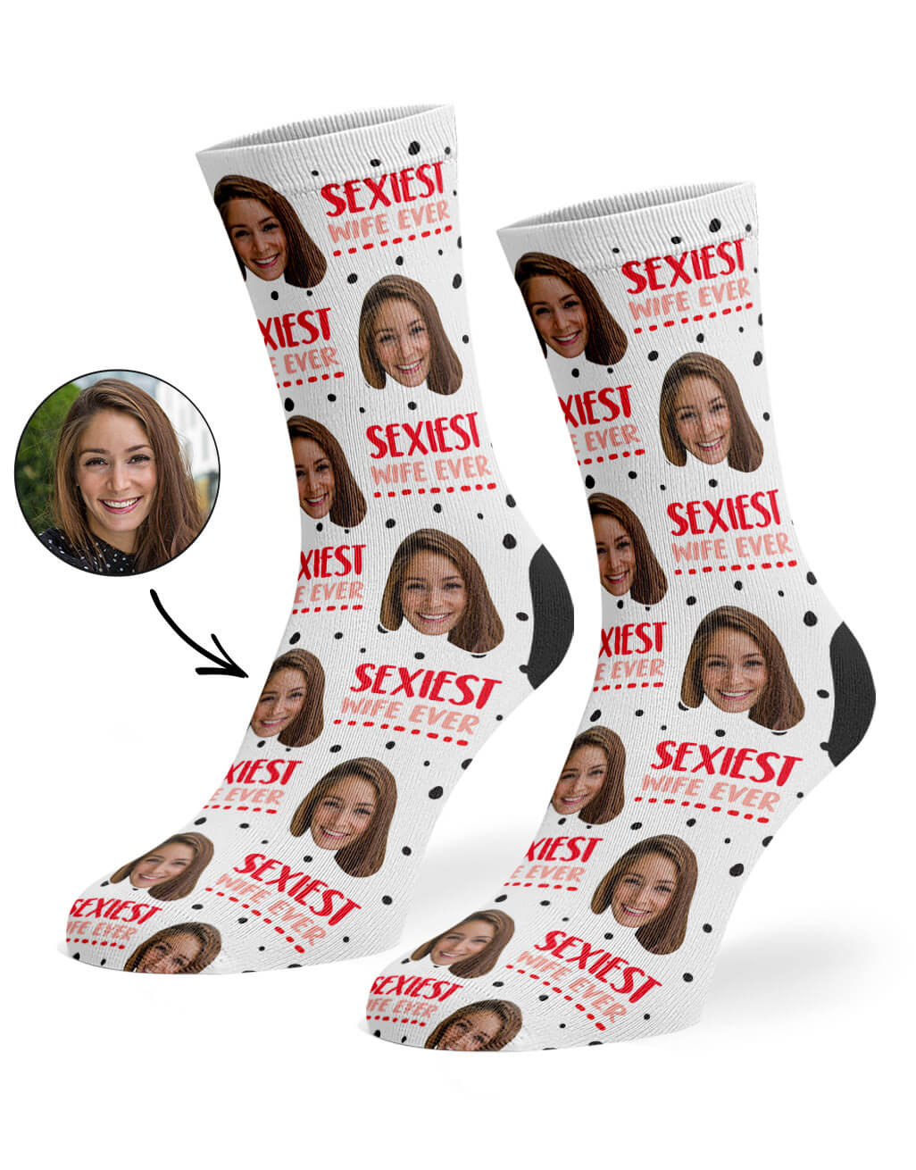 Sexiest Wife Ever Socks