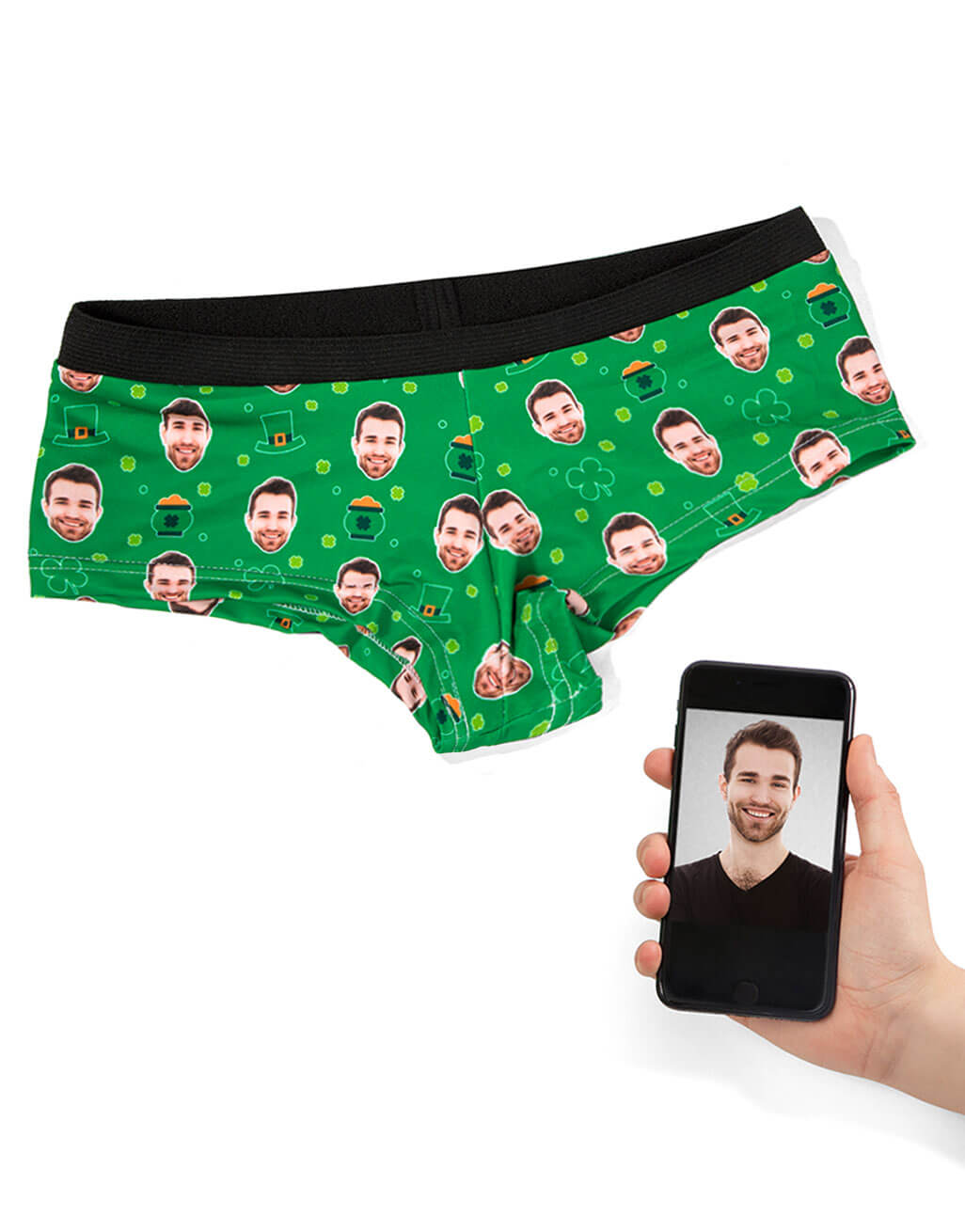 Luck of the Irish Face Knickers