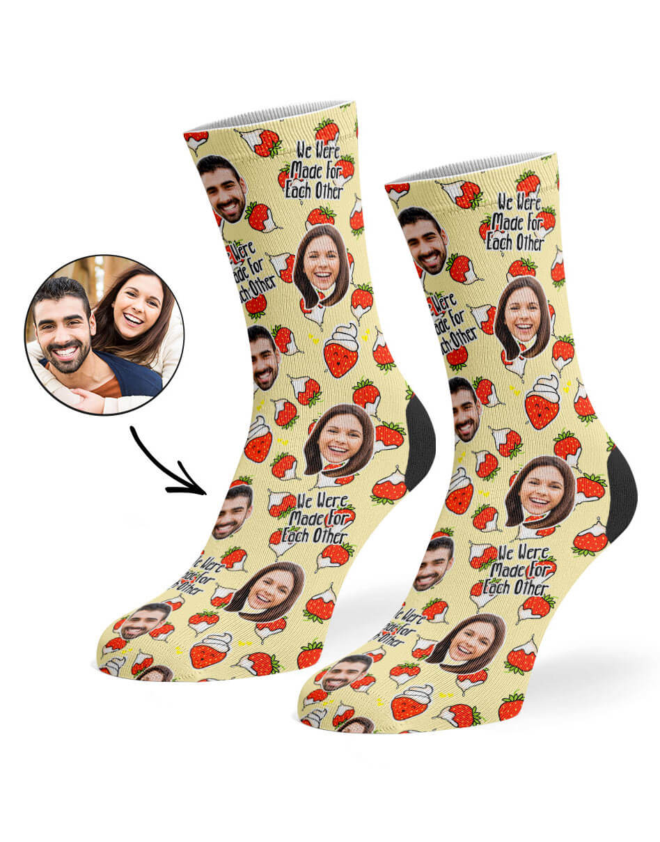 Made For Each Other Socks For Valentines Day