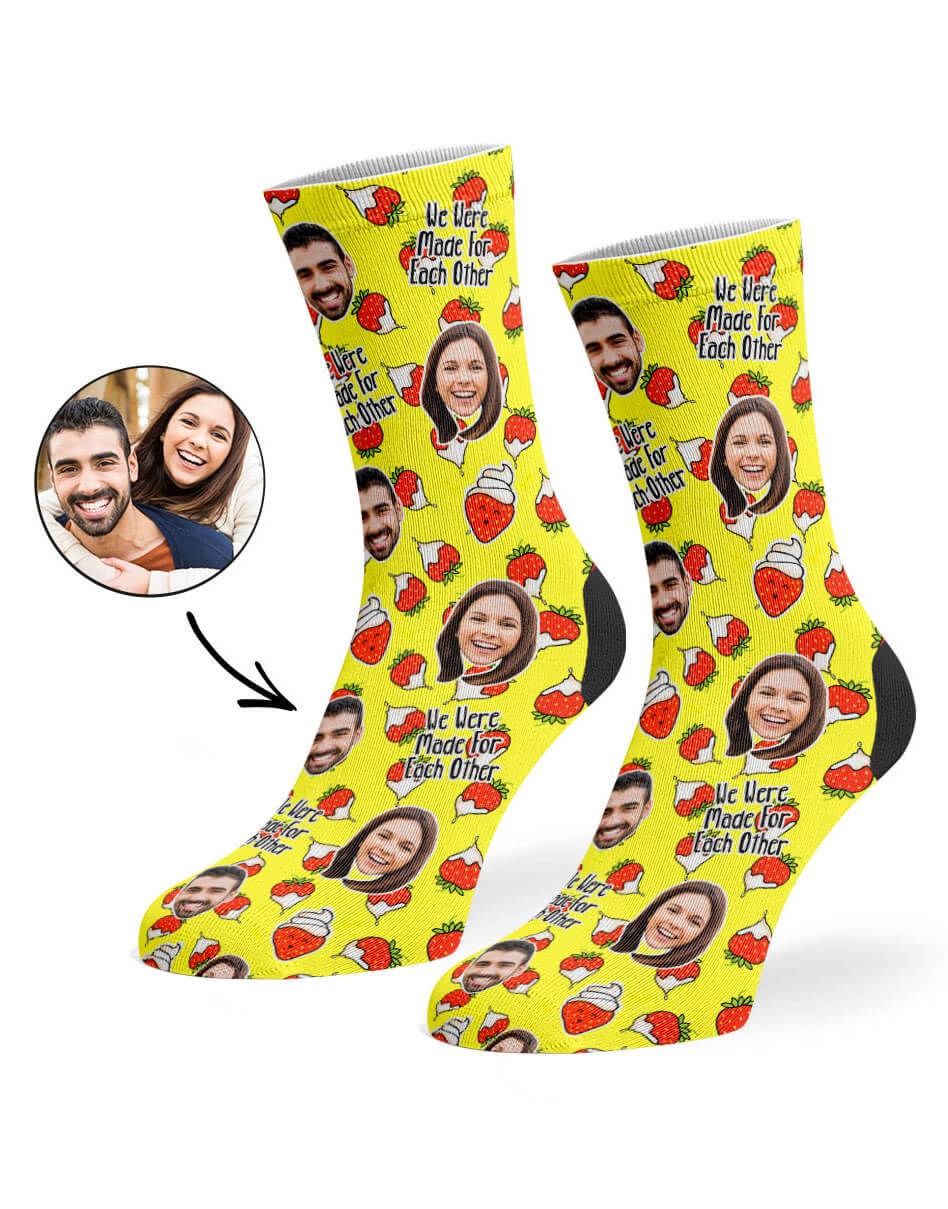 Unique Made For Each Other Gift Socks