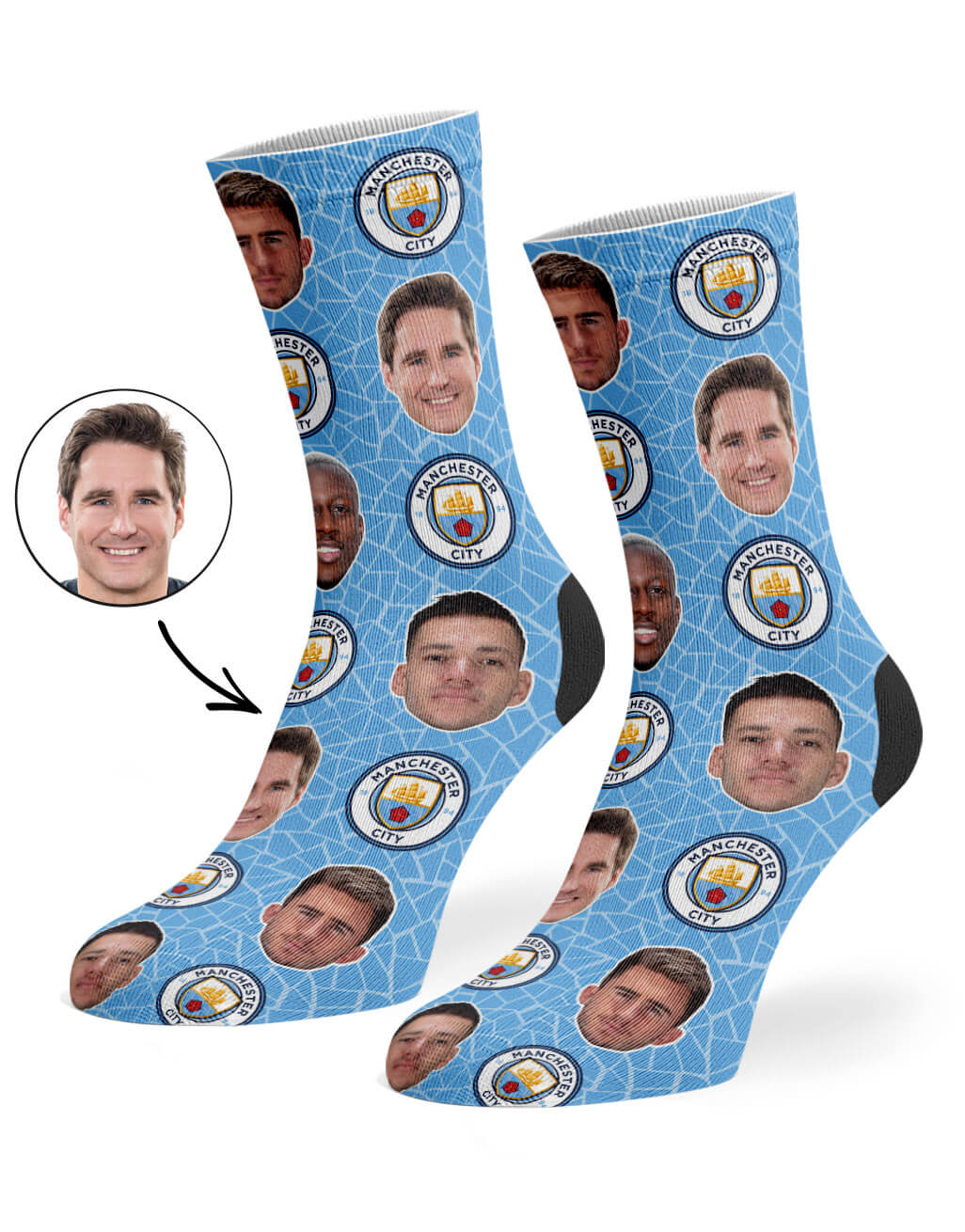 Man City Player Socks Gift For Fans