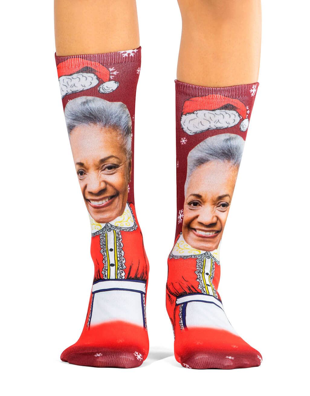 Mrs Claus Socks