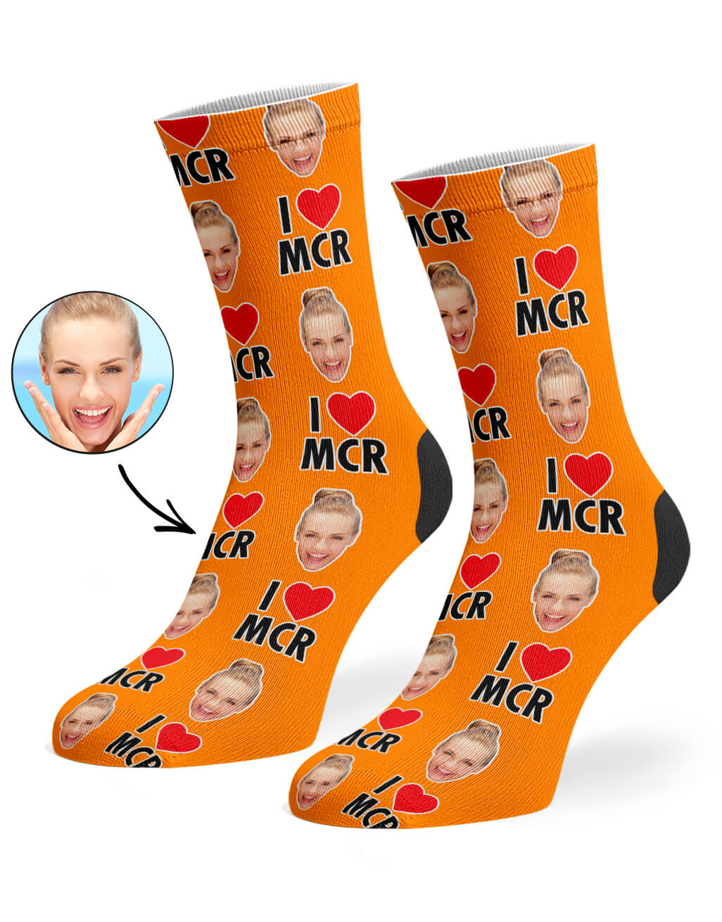 I Heart MCR Socks Gift