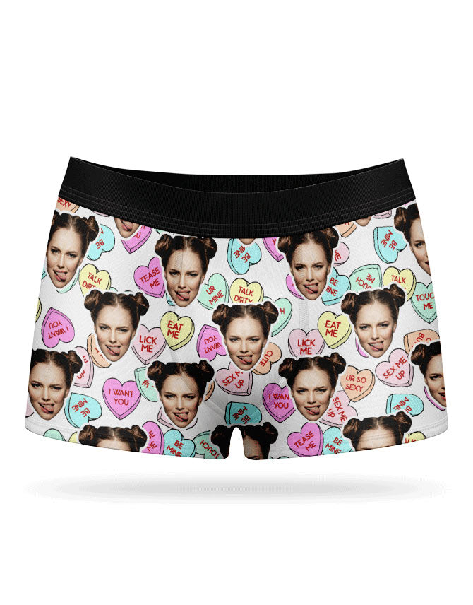 Valentines Day Naughty Love Hearts Boxer Shorts