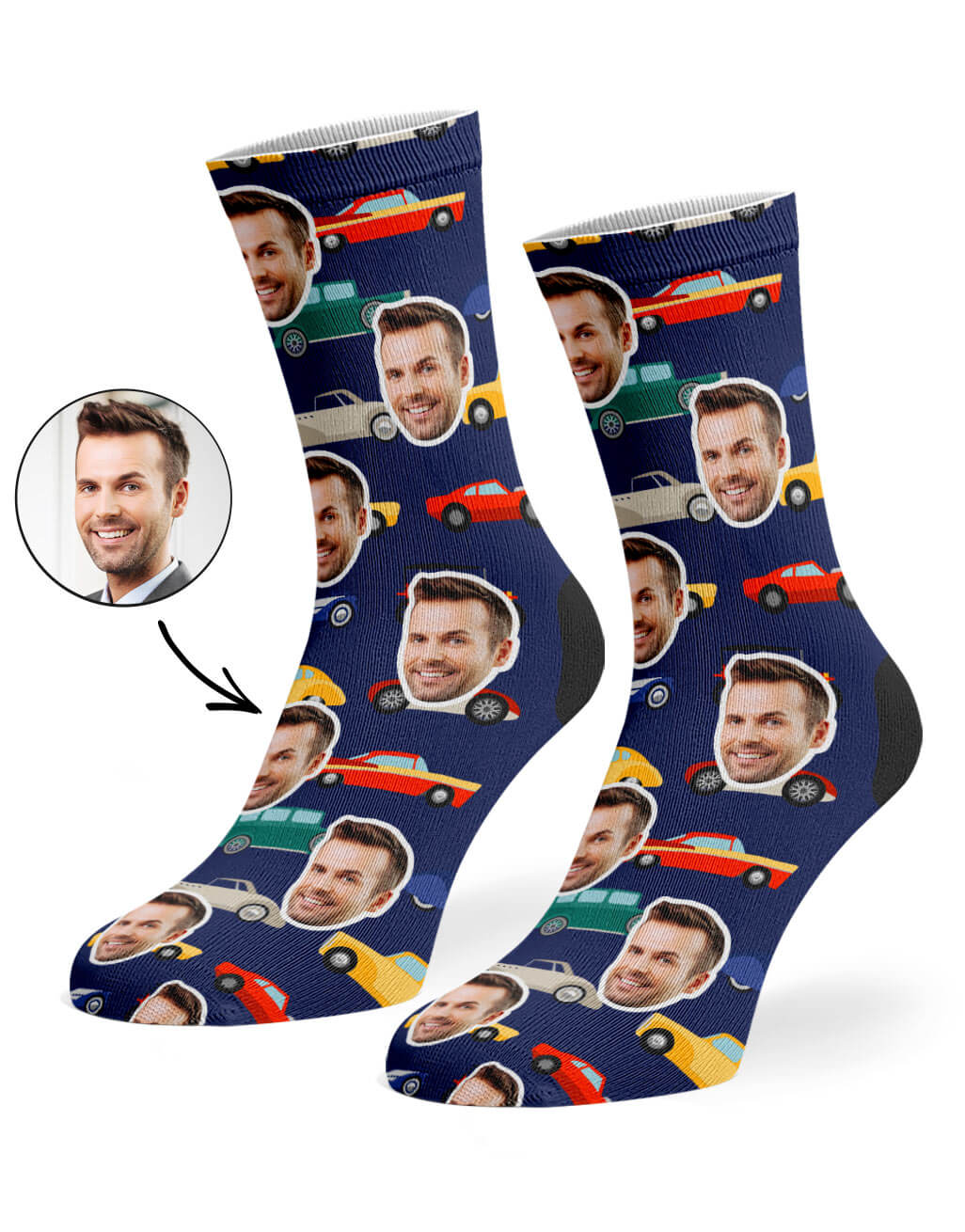 Car Face Socks