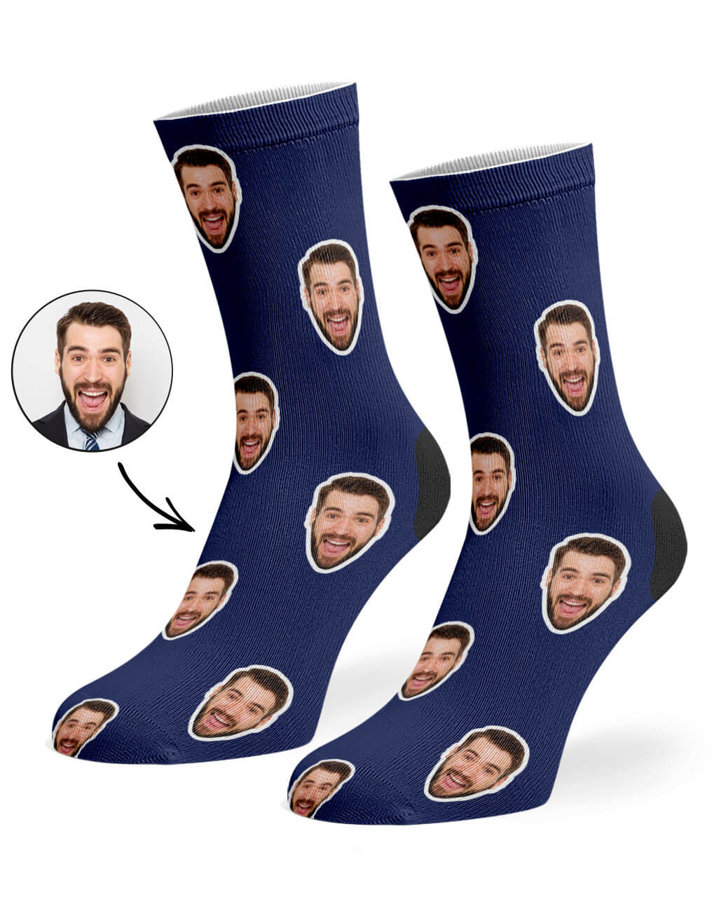 Customised Face Socks