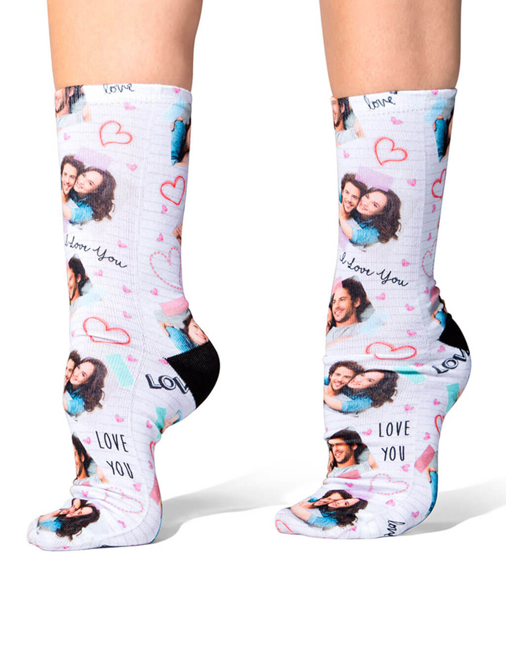 Love Scrapbook Socks