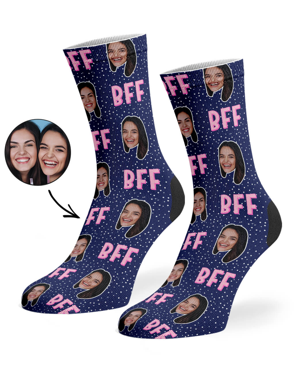 Personalised BFF Socks