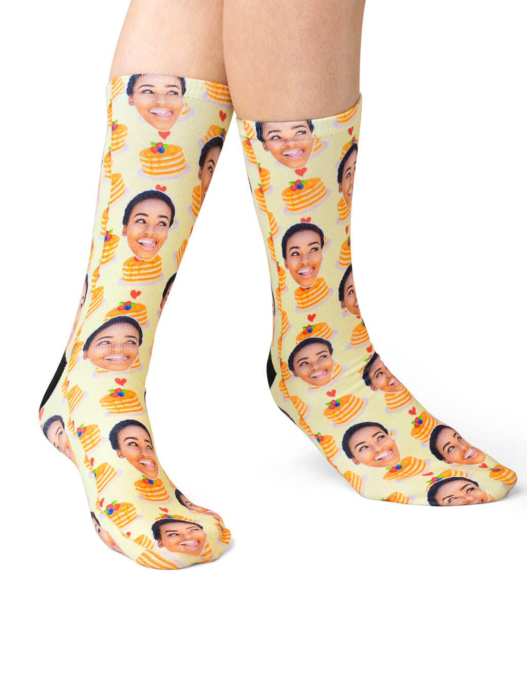 Pancake Face Socks