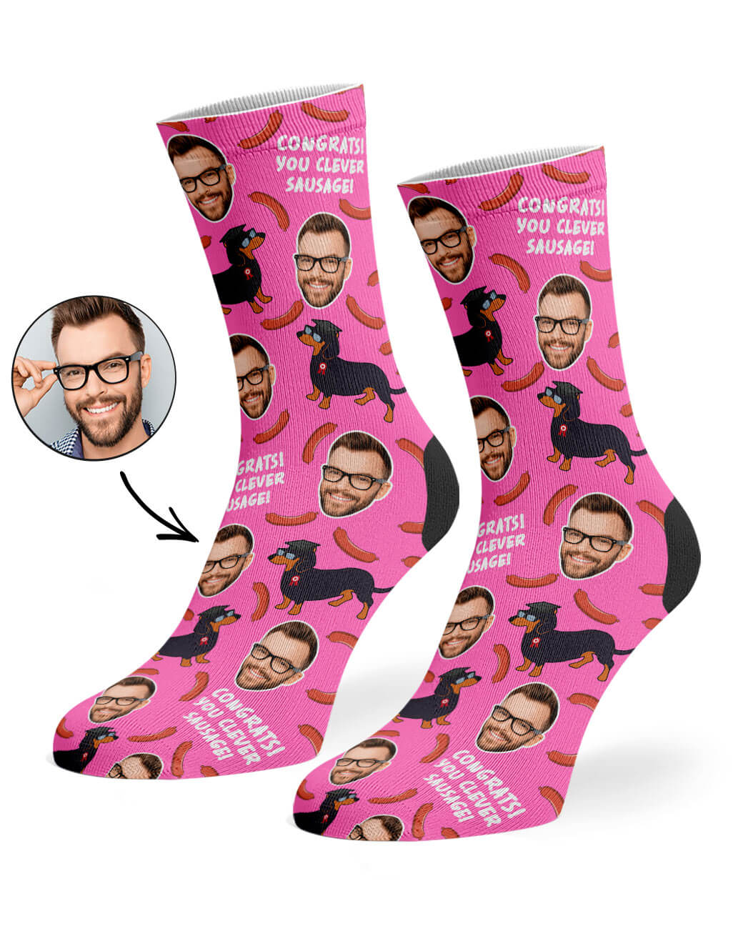 Clever Sausage Socks Gift