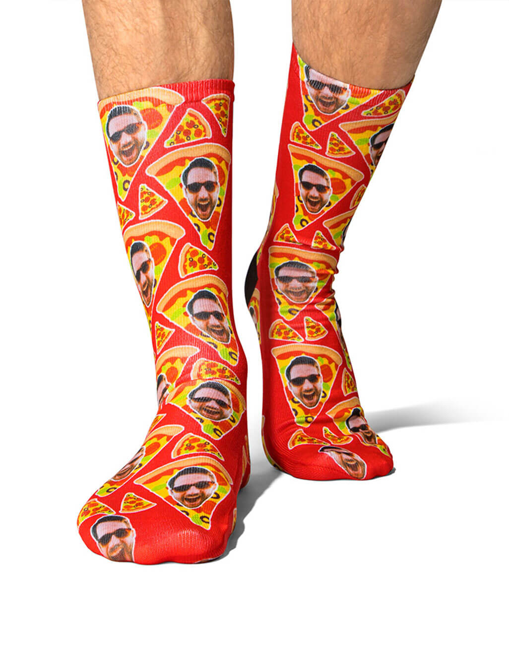 Pizza My Face Socks