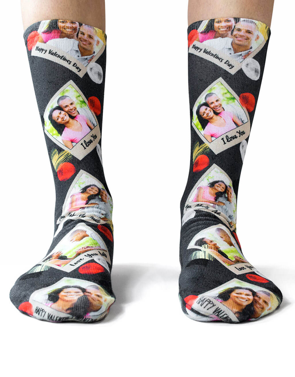 Polaroid Love Socks