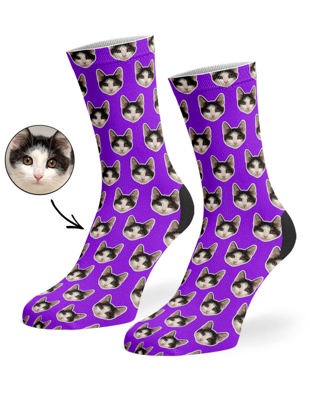 Cat Pattern Socks